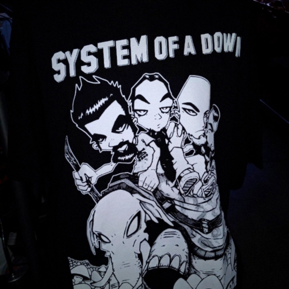 System of a Down medium men's tshirt